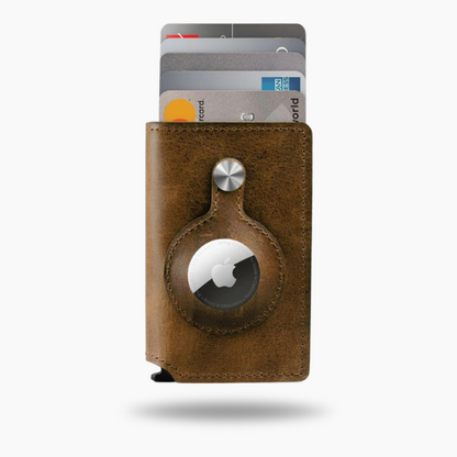AirTag PopUp Wallet - Premium Leather