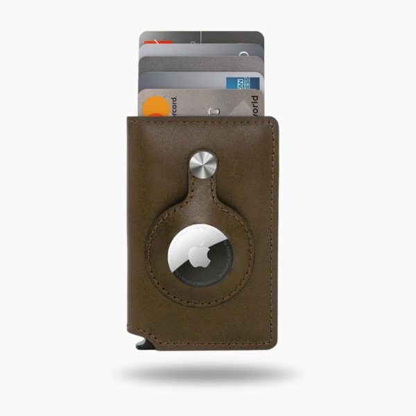 AirTag PopUp Wallet - Premium Leather
