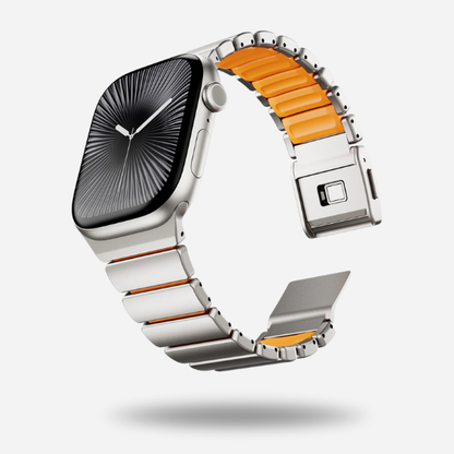 Titanium–Silicone Hybrid Band