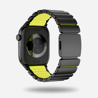 Titanium–Silicone Hybrid Band