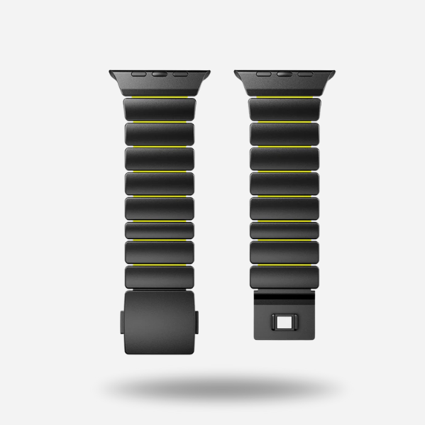 Titanium–Silicone Hybrid Band