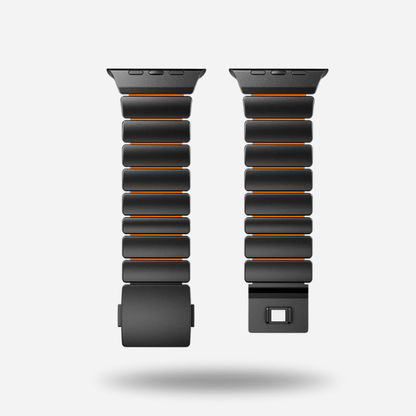 Titanium–Silicone Hybrid Band