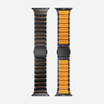 Titanium–Silicone Hybrid Band