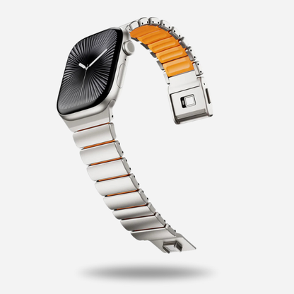 Titanium–Silicone Hybrid Band