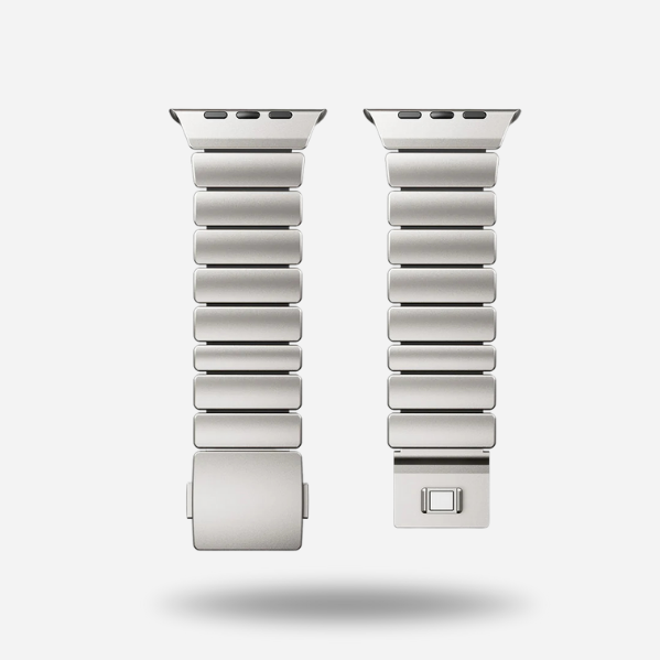 Titanium–Silicone Hybrid Band