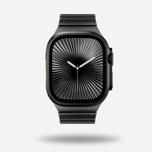 Titanium–Silicone Hybrid Band