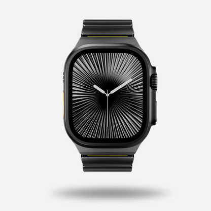 Titanium–Silicone Hybrid Band