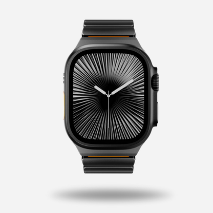 Titanium–Silicone Hybrid Band