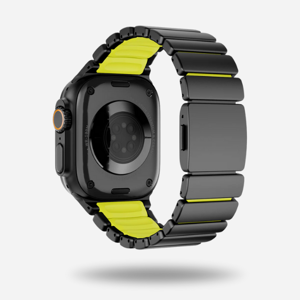 Titanium–Silicone Hybrid Band