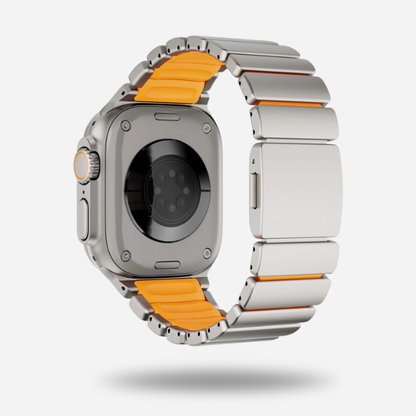 Titanium–Silicone Hybrid Band