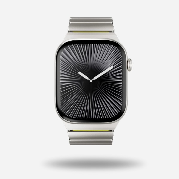 Titanium–Silicone Hybrid Band