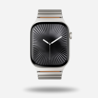 Titanium–Silicone Hybrid Band