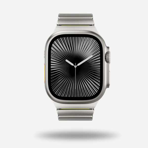 Titanium–Silicone Hybrid Band