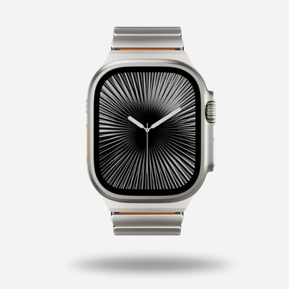 Titanium–Silicone Hybrid Band