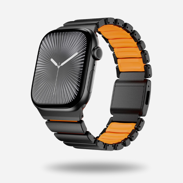 Titanium–Silicone Hybrid Band