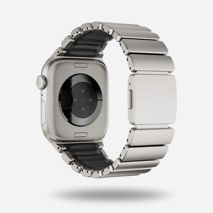 Titanium–Silicone Hybrid Band